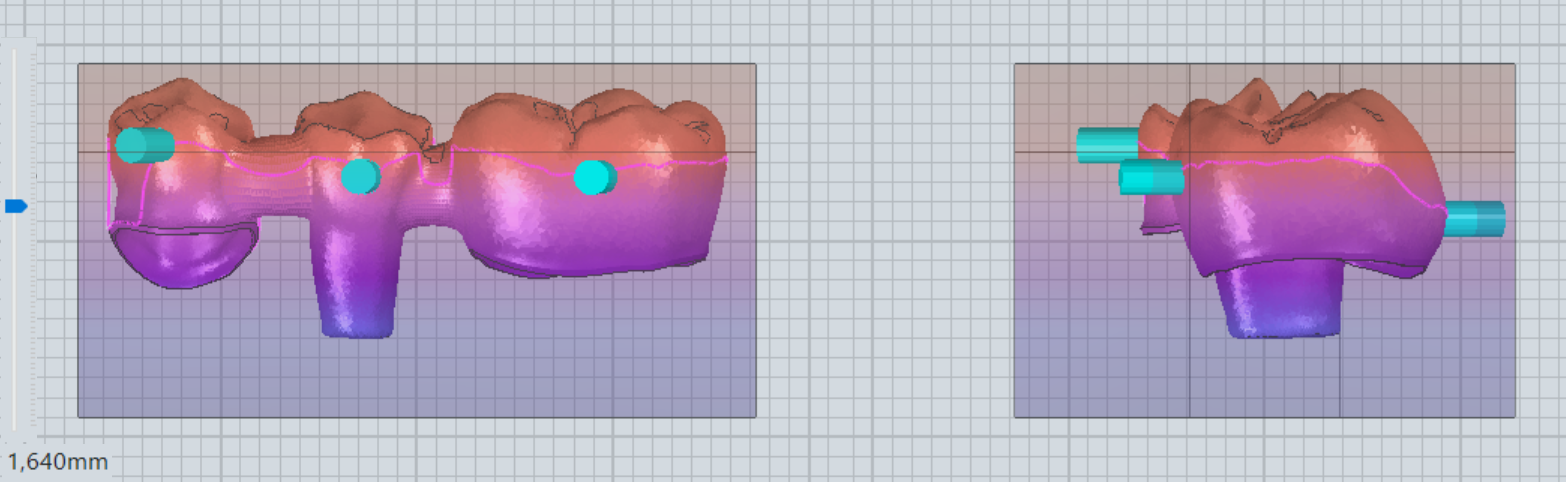 3D View with Z Position Slider
