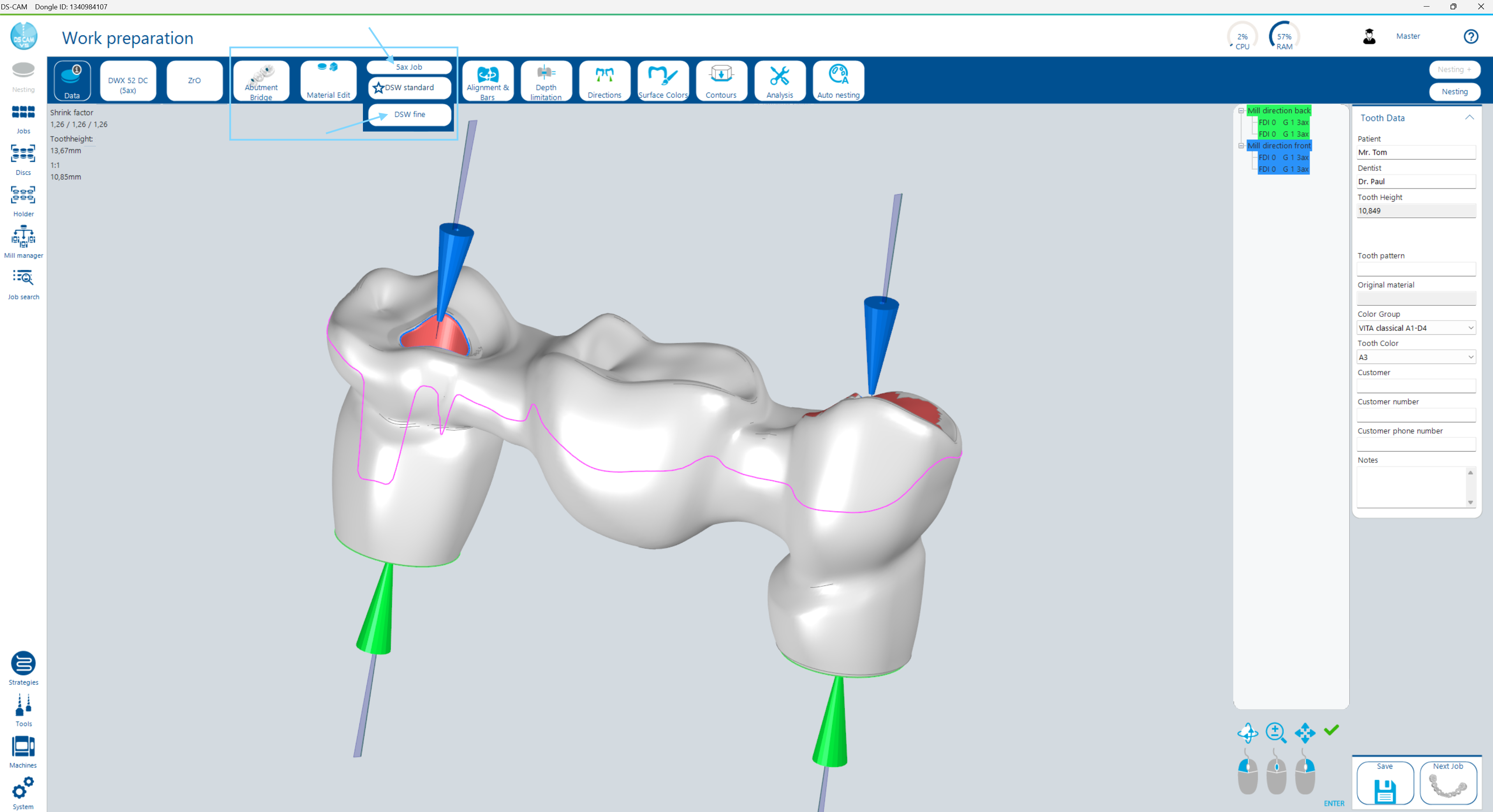 Work Preparation – Object Type and Strategy